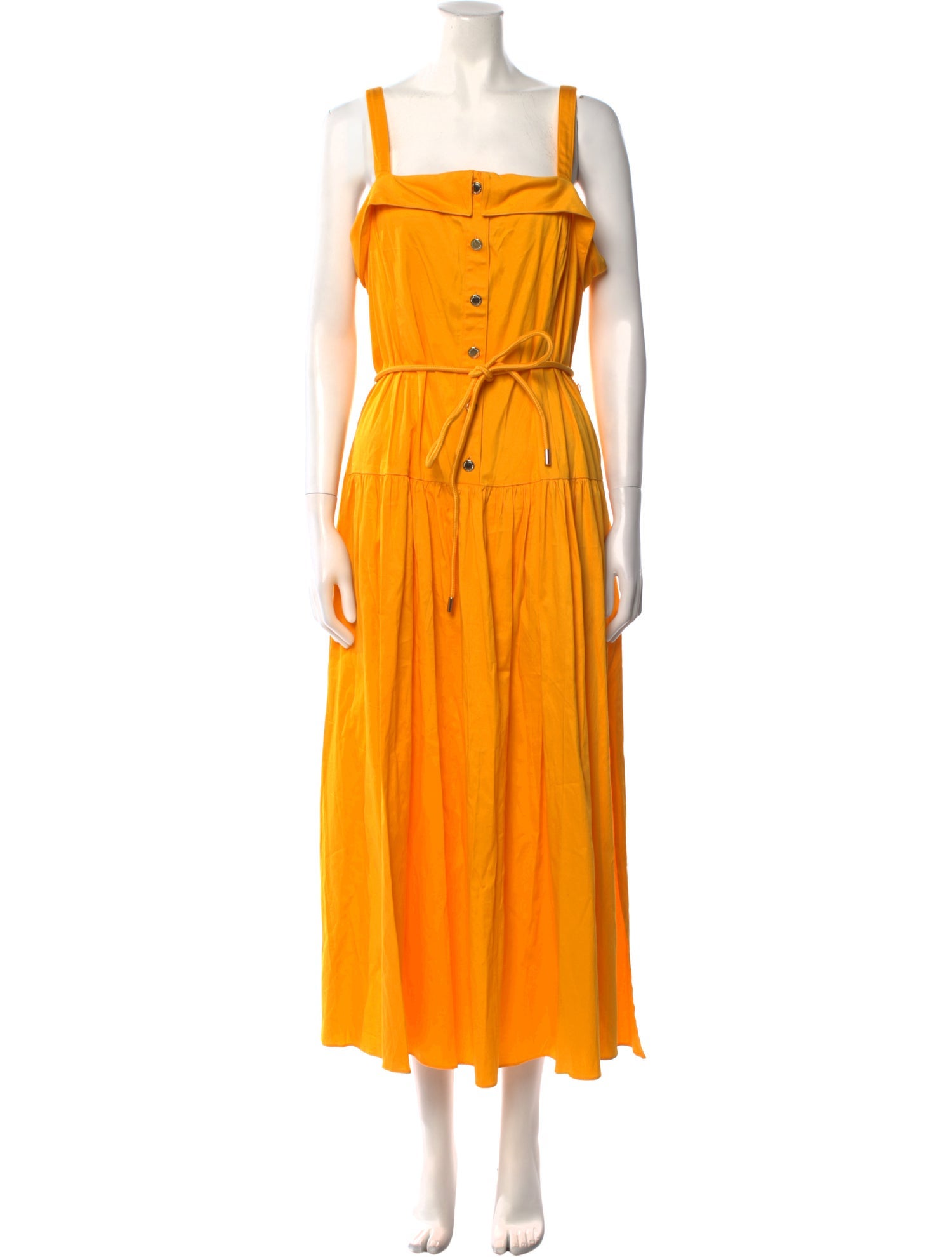 Karl Lagerfeld Square Neckline Long Dress