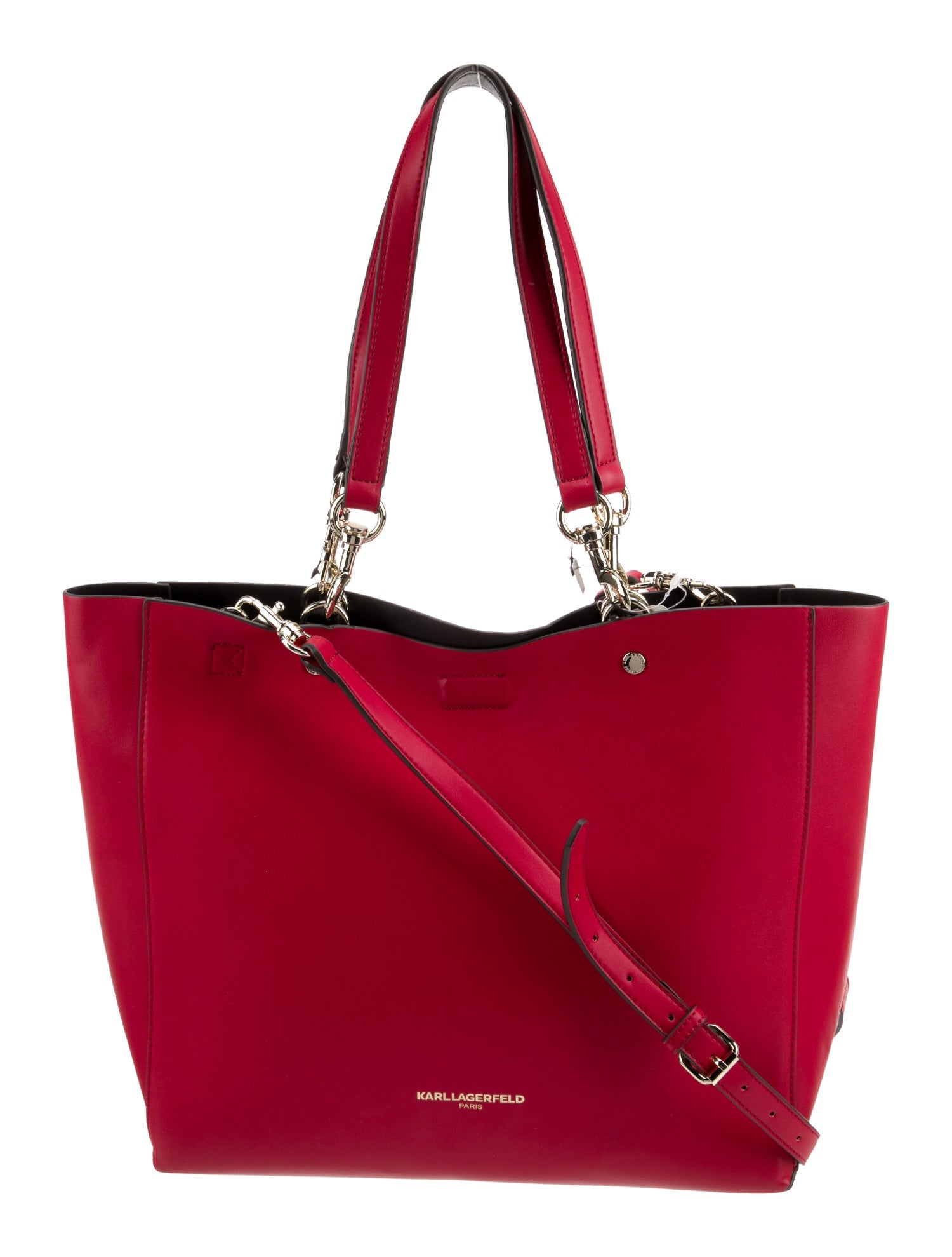 Karl Lagerfeld Leather Bucket Bag