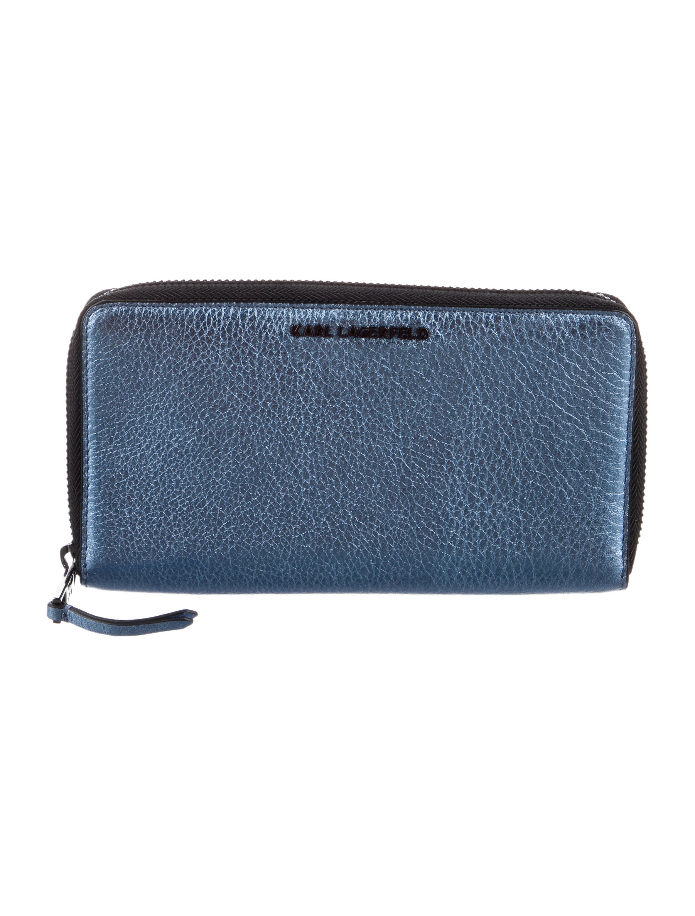 Karl Lagerfeld Leather Continental Wallet