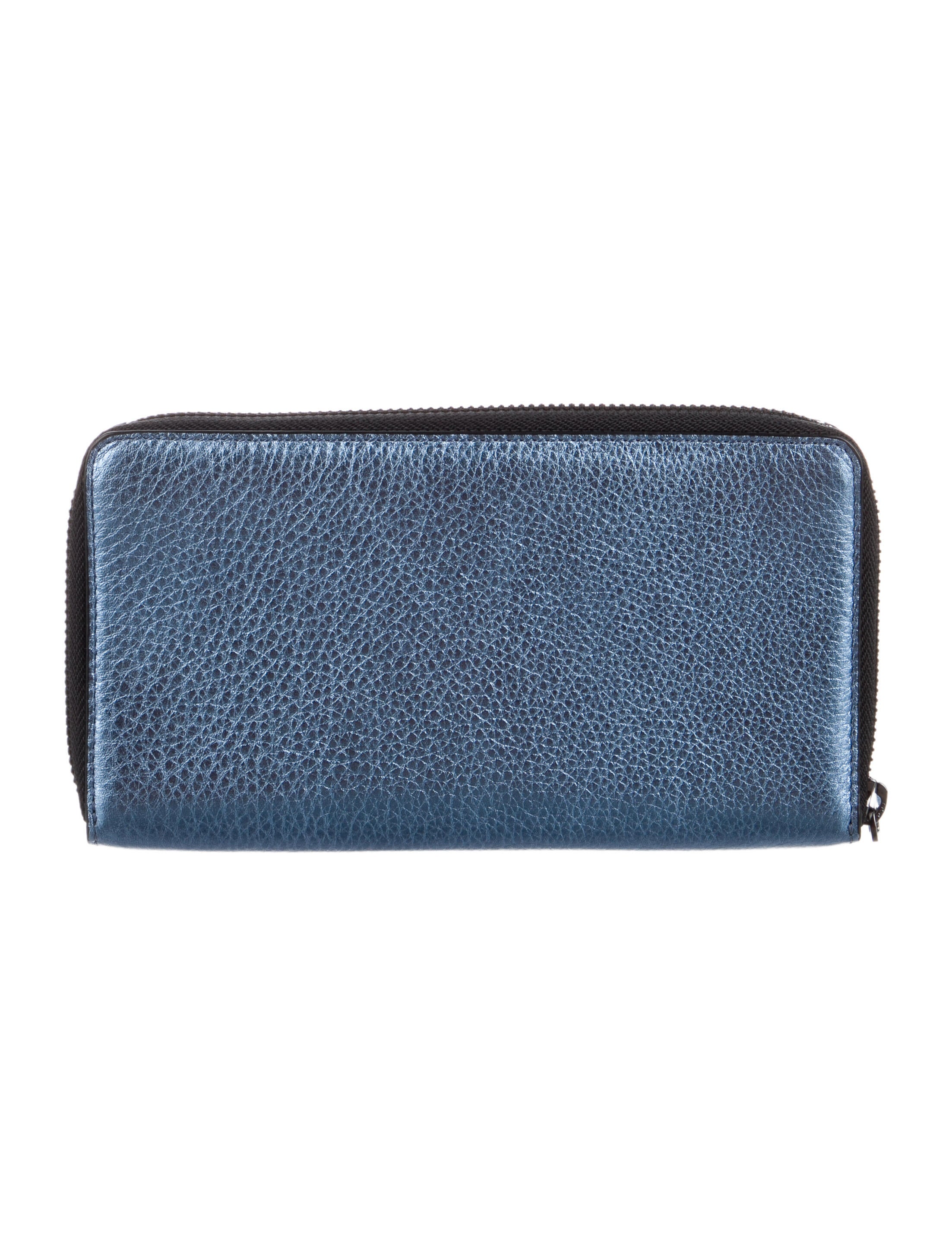 Karl Lagerfeld Leather Continental Wallet