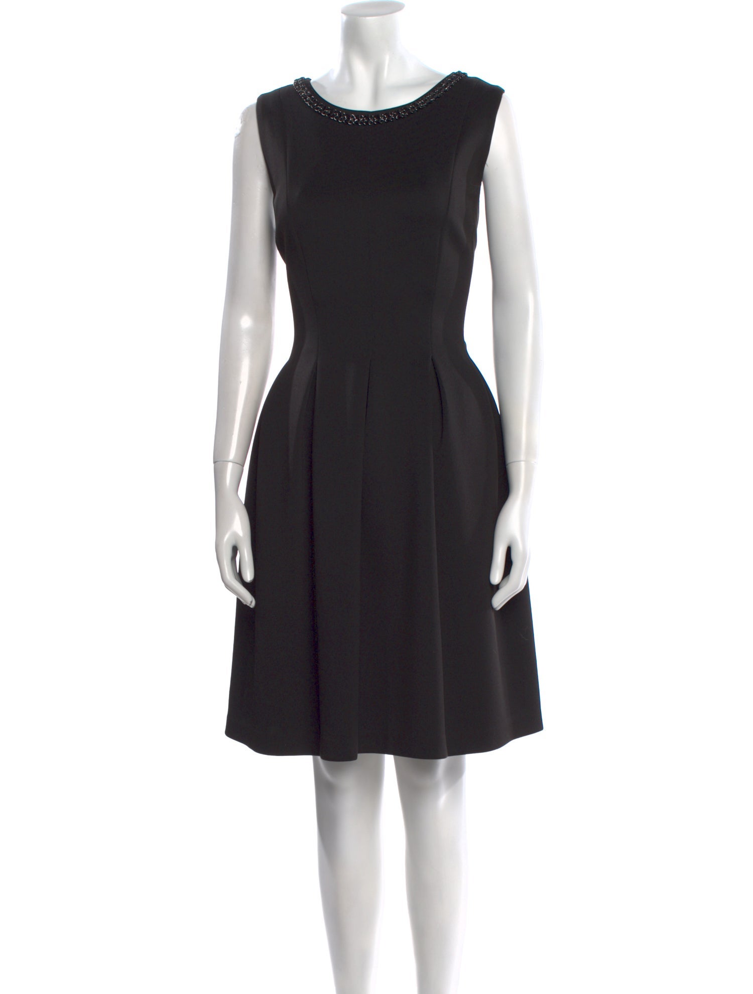 Karl Lagerfeld Bateau Neckline Mini Dress