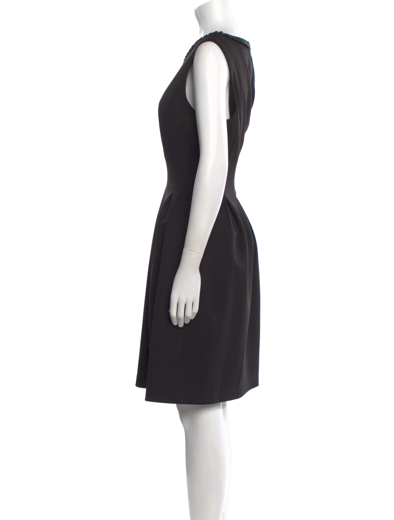Karl Lagerfeld Bateau Neckline Mini Dress