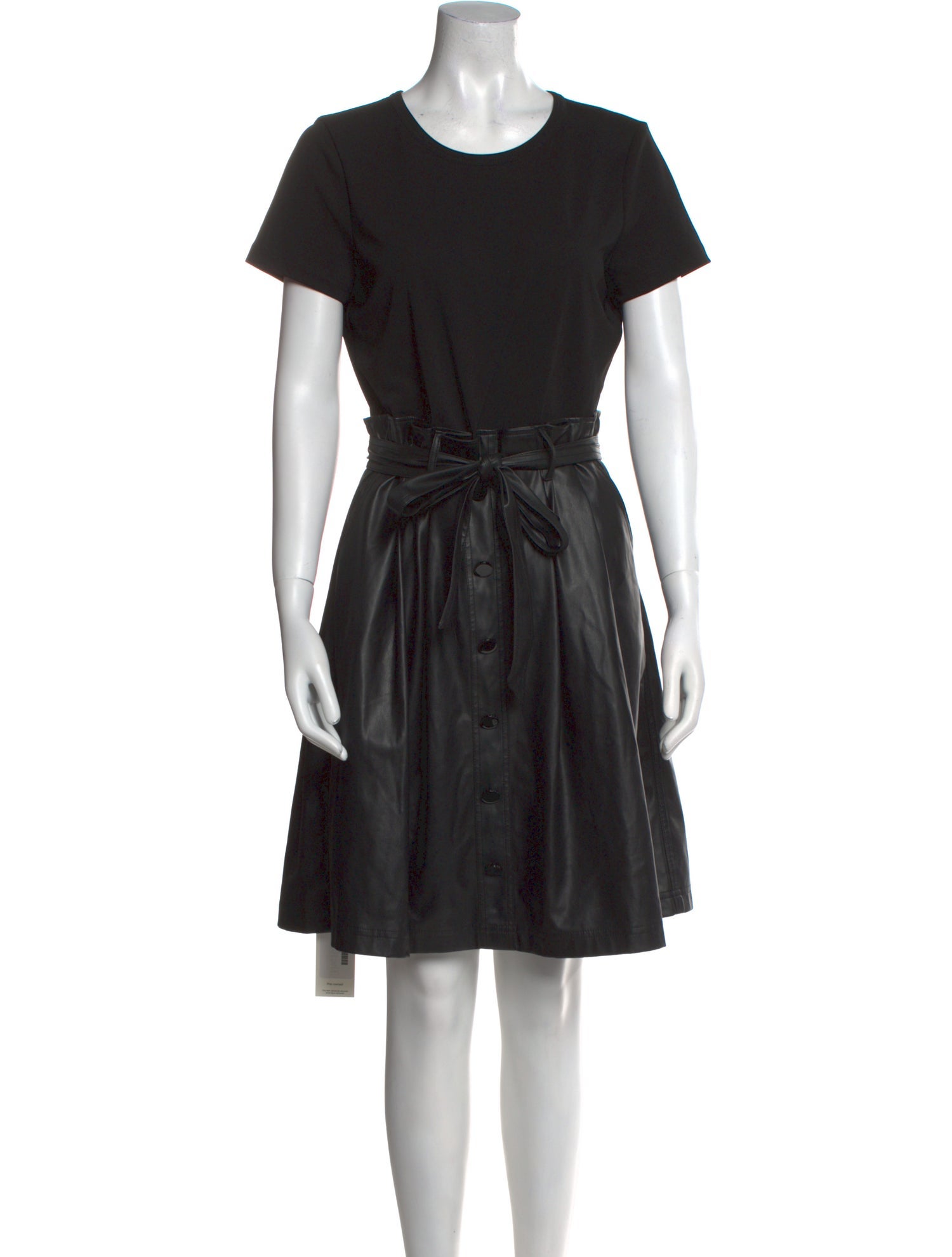 Karl Lagerfeld Scoop Neck Knee-Length Dress