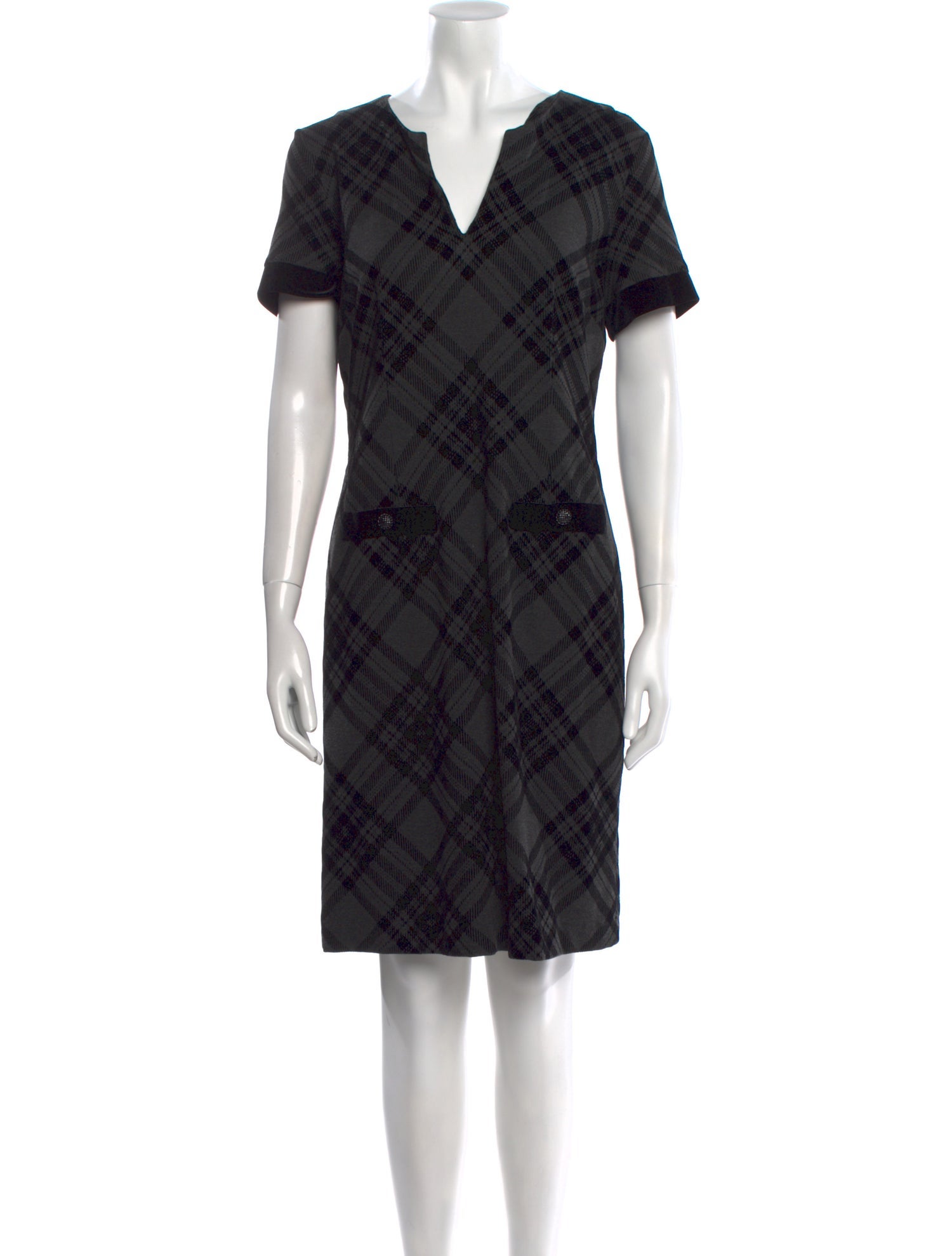 Karl Lagerfeld Wool Knee-Length Dress