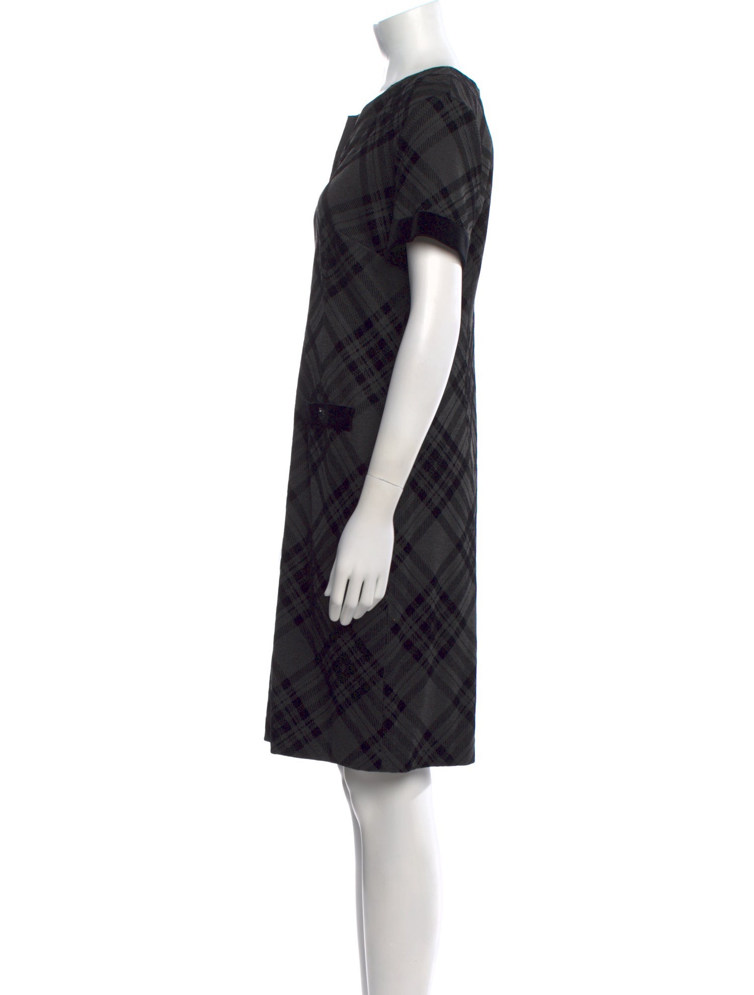 Karl Lagerfeld Wool Knee-Length Dress
