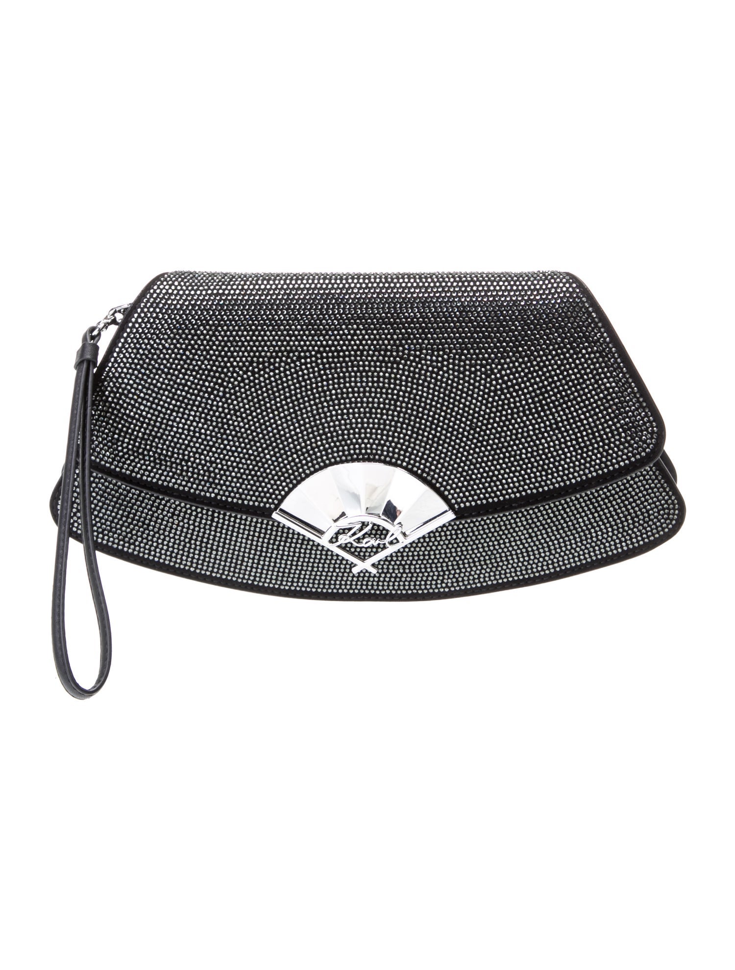 Karl Lagerfeld Leather Minaudière