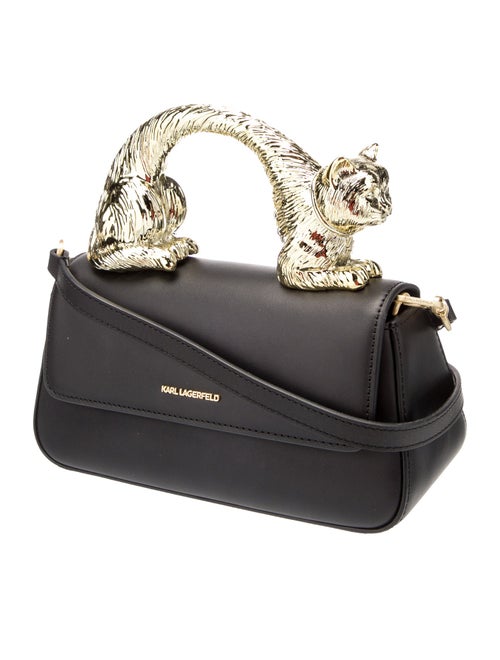 Karl Lagerfeld Leather Shoulder Bag