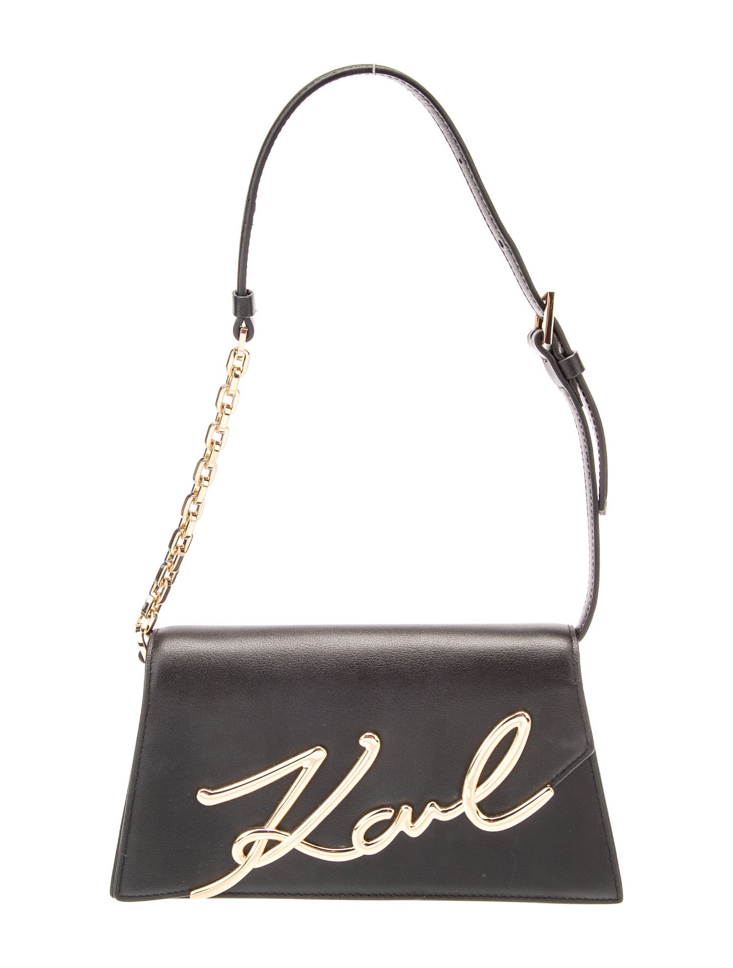 Karl Lagerfeld Leather Shoulder Bag