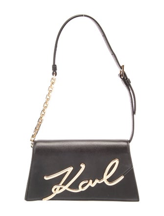Karl Lagerfeld Leather Shoulder Bag