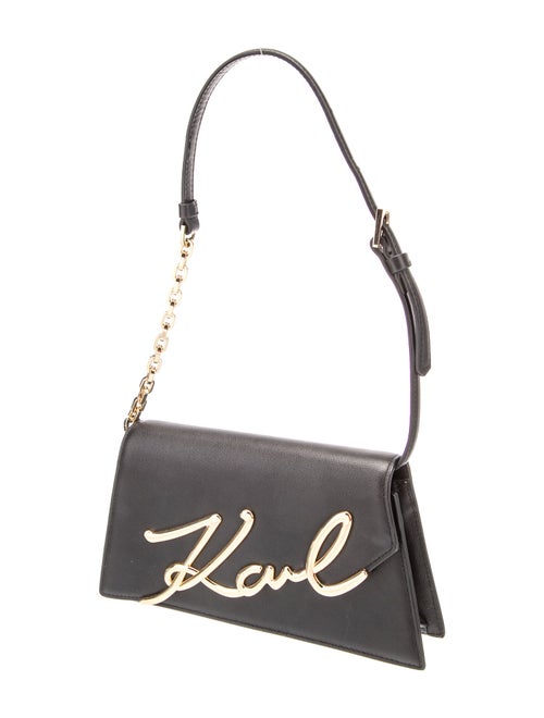 Karl Lagerfeld Leather Shoulder Bag