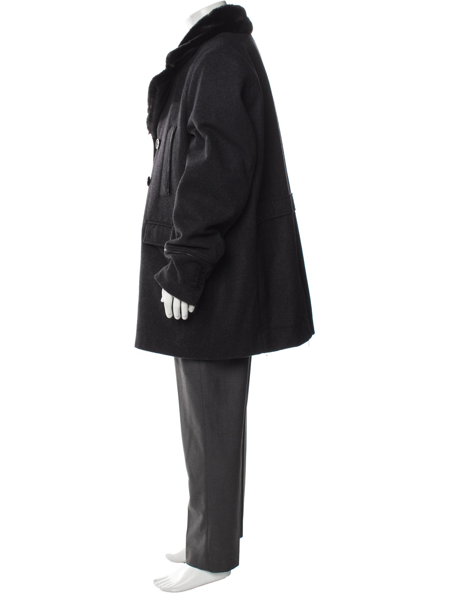 Karl Lagerfeld Wool Parka
