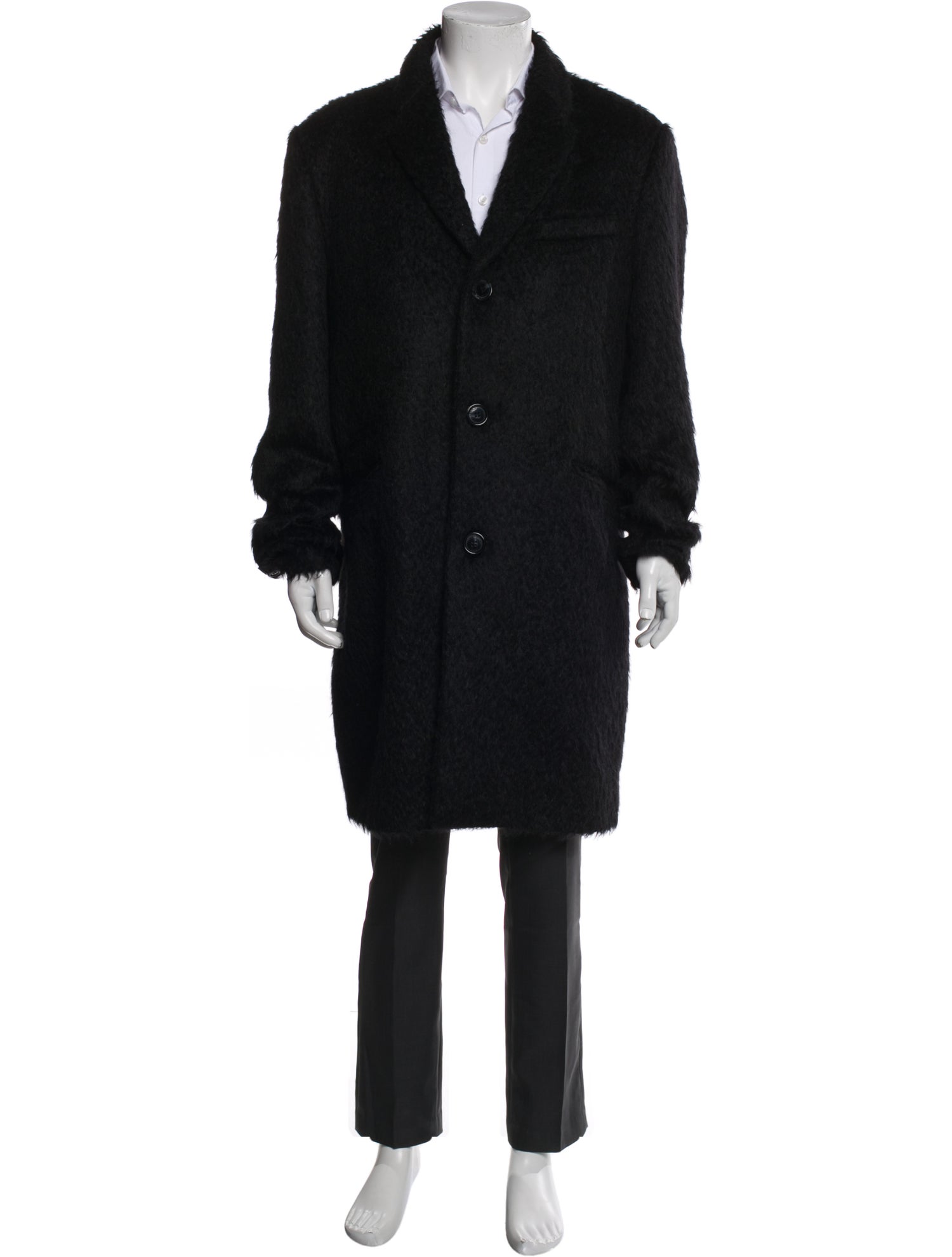 Karl Lagerfeld Wool Overcoat