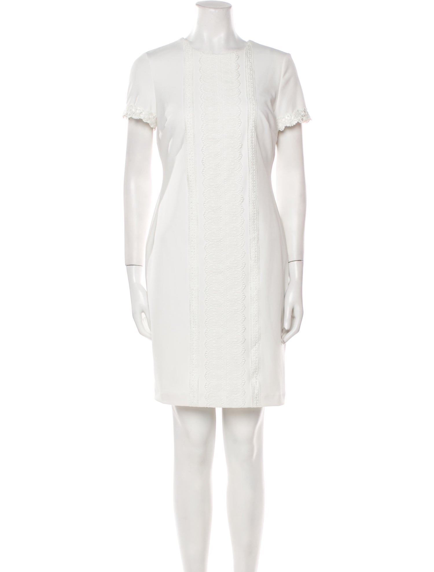 Karl Lagerfeld Crew Neck Mini Dress