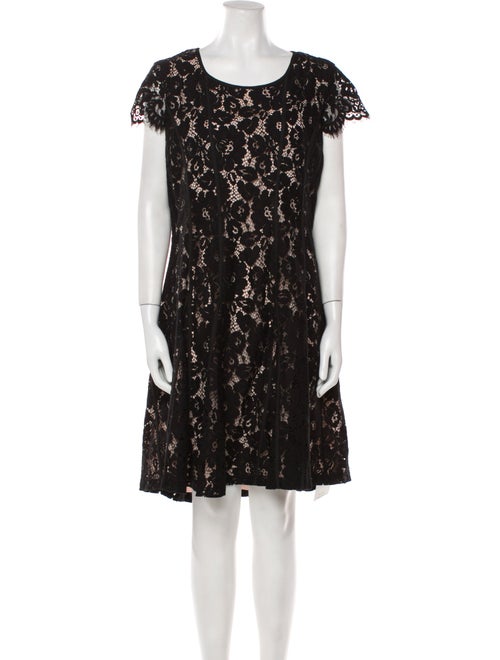 Karl Lagerfeld Lace Pattern Knee-Length Dress
