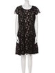 Karl Lagerfeld Lace Pattern Knee-Length Dress
