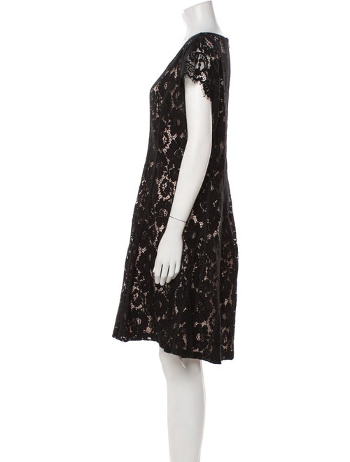 Karl Lagerfeld Lace Pattern Knee-Length Dress