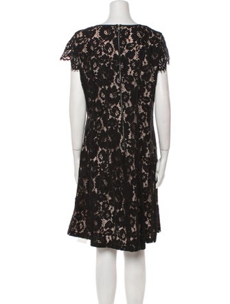 Karl Lagerfeld Lace Pattern Knee-Length Dress