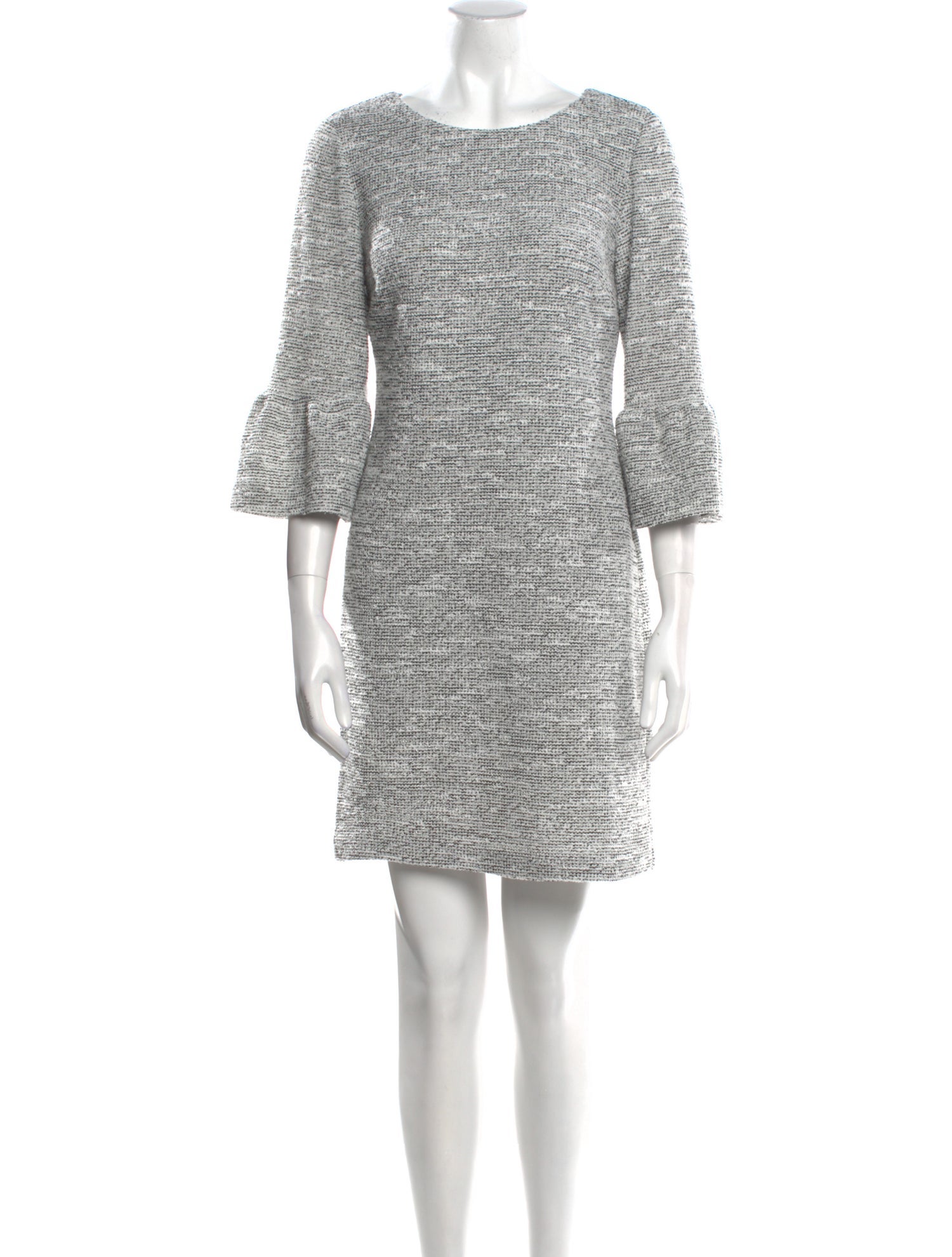 Karl Lagerfeld Bateau Neckline Mini Dress