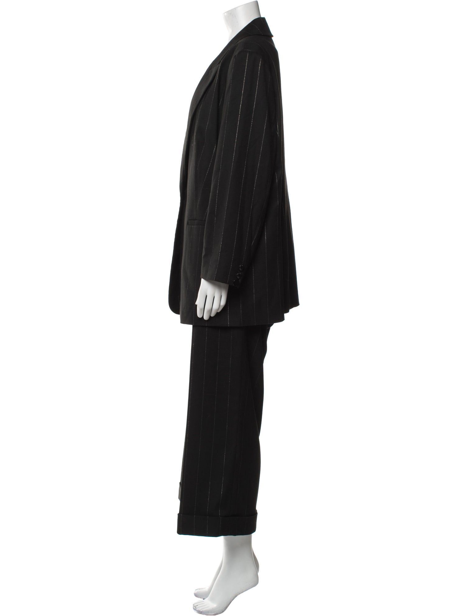 Karl Lagerfeld Striped Pantsuit