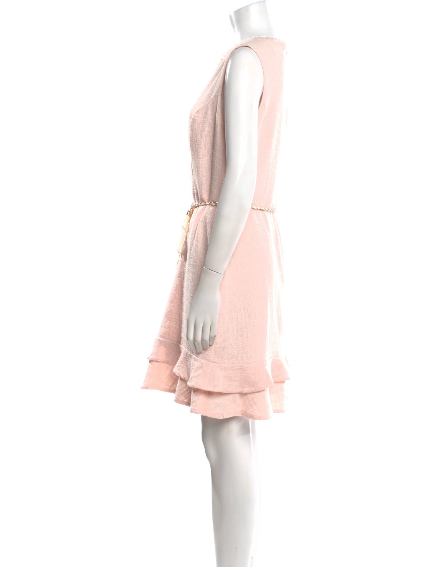 Karl Lagerfeld V-Neck Mini Dress