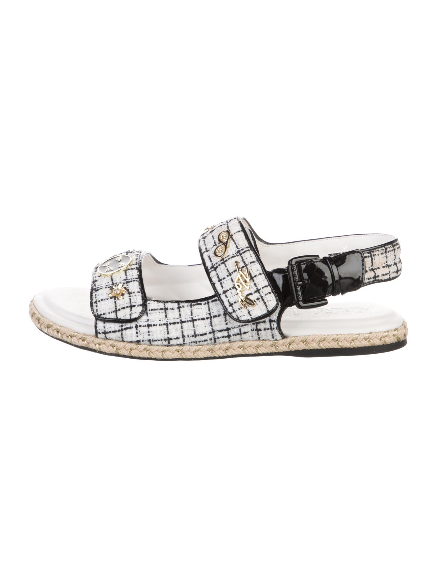 Karl Lagerfeld Printed Espadrilles
