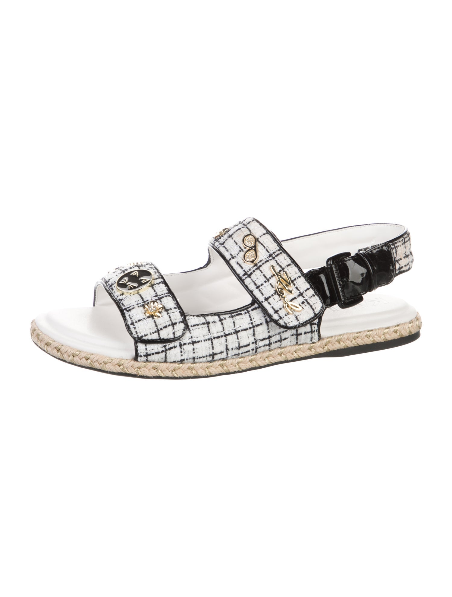 Karl Lagerfeld Printed Espadrilles