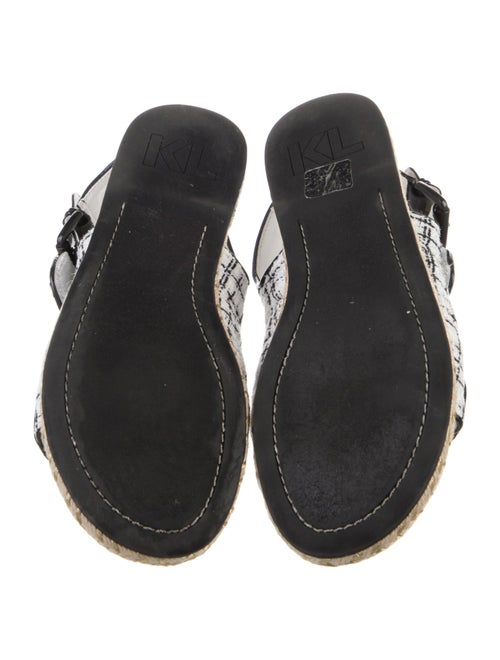 Karl Lagerfeld Printed Espadrilles