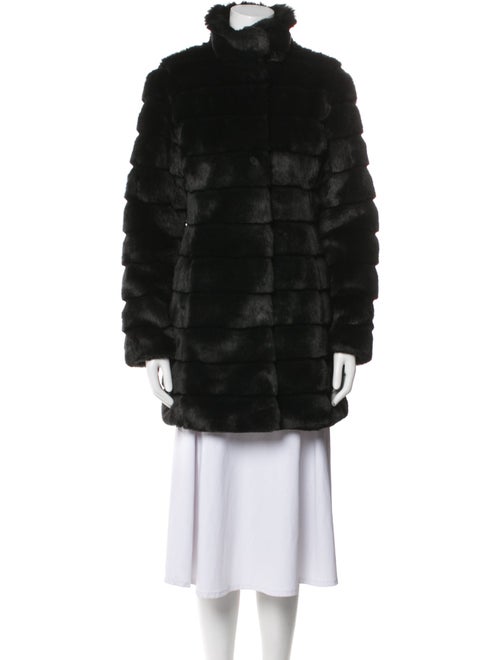 Karl Lagerfeld Faux Fur Faux Fur Coat