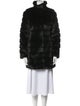Karl Lagerfeld Faux Fur Faux Fur Coat
