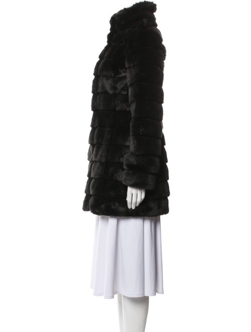 Karl Lagerfeld Faux Fur Faux Fur Coat