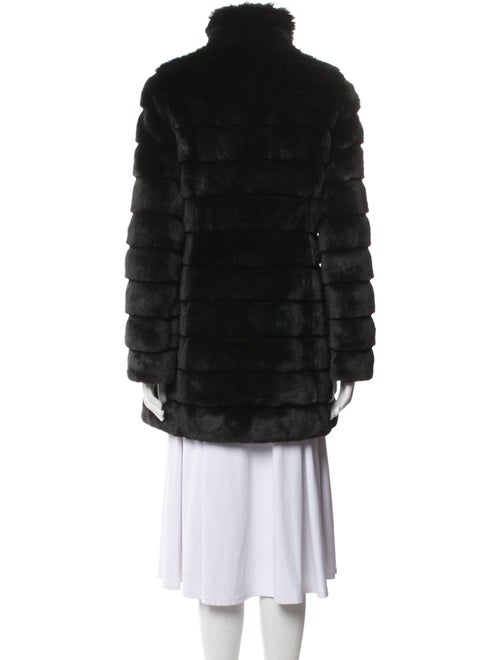 Karl Lagerfeld Faux Fur Faux Fur Coat