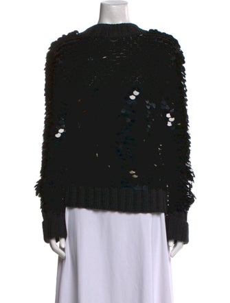 Karl Lagerfeld Wool Mock Neck Sweater