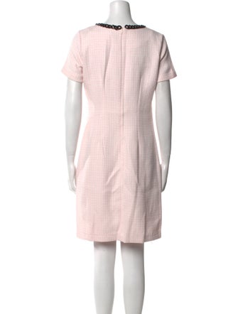 Karl Lagerfeld Scoop Neck Mini Dress