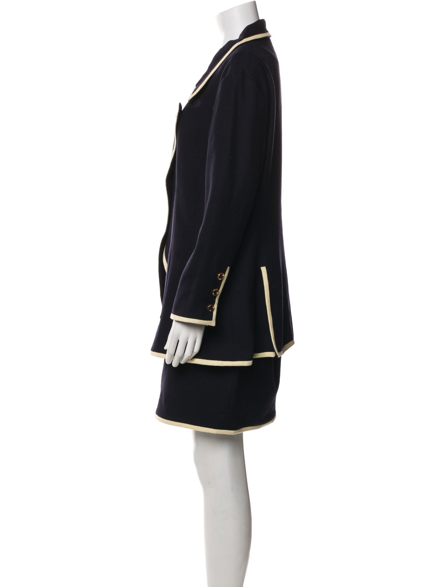 Karl Lagerfeld Vintage Late 1980's - Early 1990's Skirt Suit
