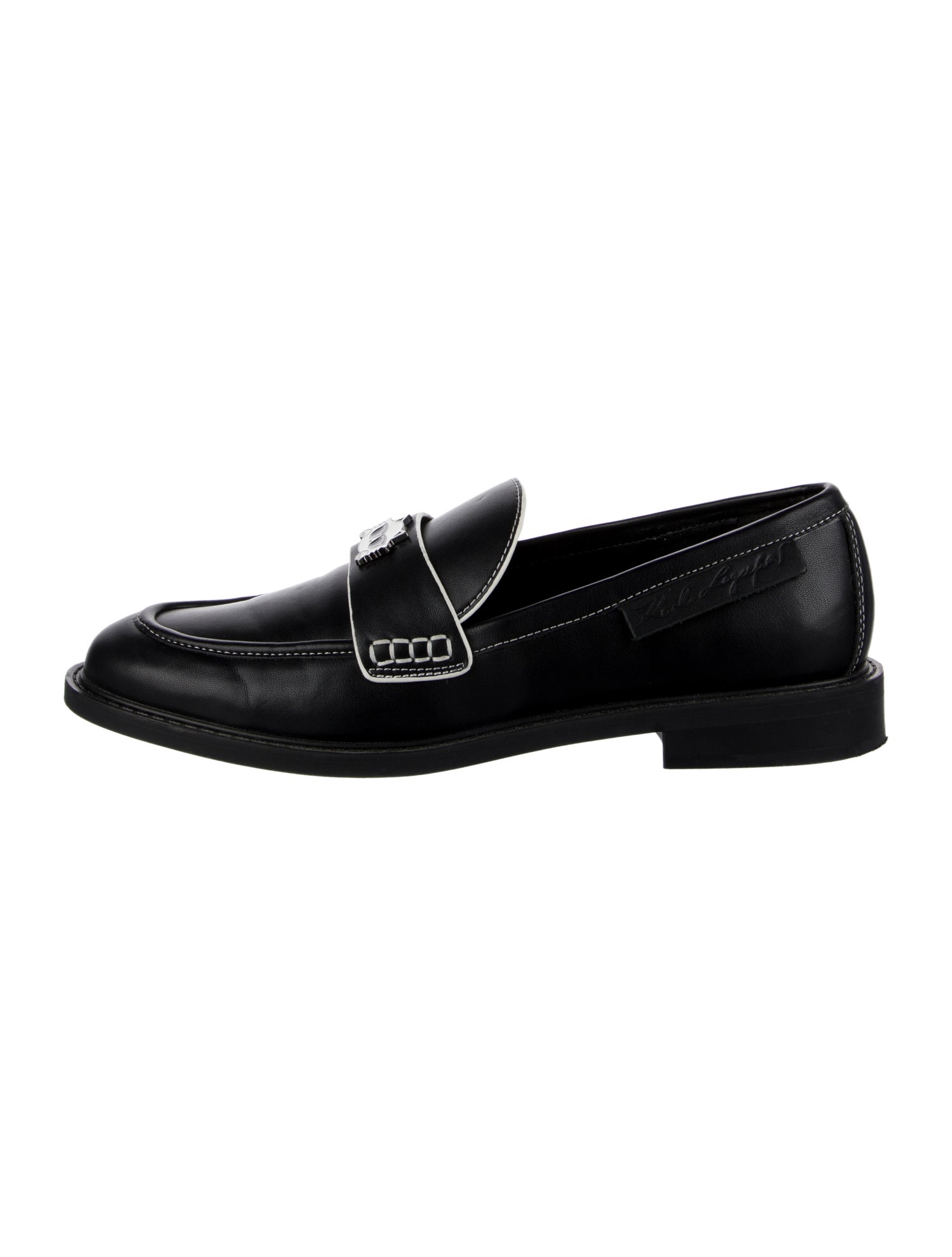 Karl Lagerfeld Leather Loafers