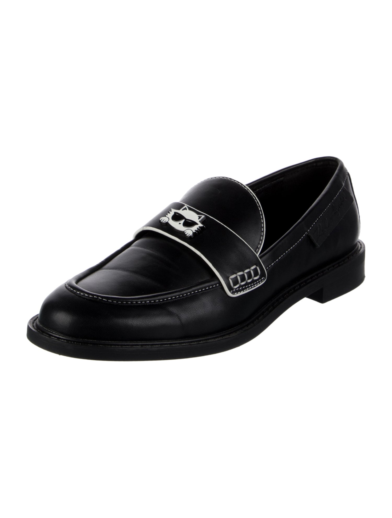 Karl Lagerfeld Leather Loafers
