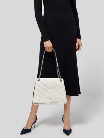 Karl Lagerfeld Leather Shoulder Bag