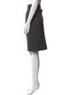 Karl Lagerfeld Pleated Accents Knee-Length Skirt