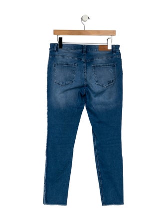 Karl Lagerfeld Mid-Rise Skinny Leg Jeans