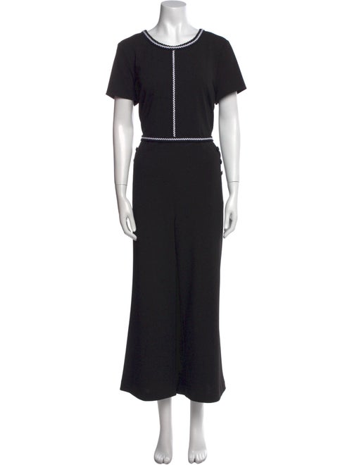 Karl Lagerfeld Scoop Neck Jumpsuit