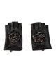 Karl Lagerfeld Fingerless Leather Gloves