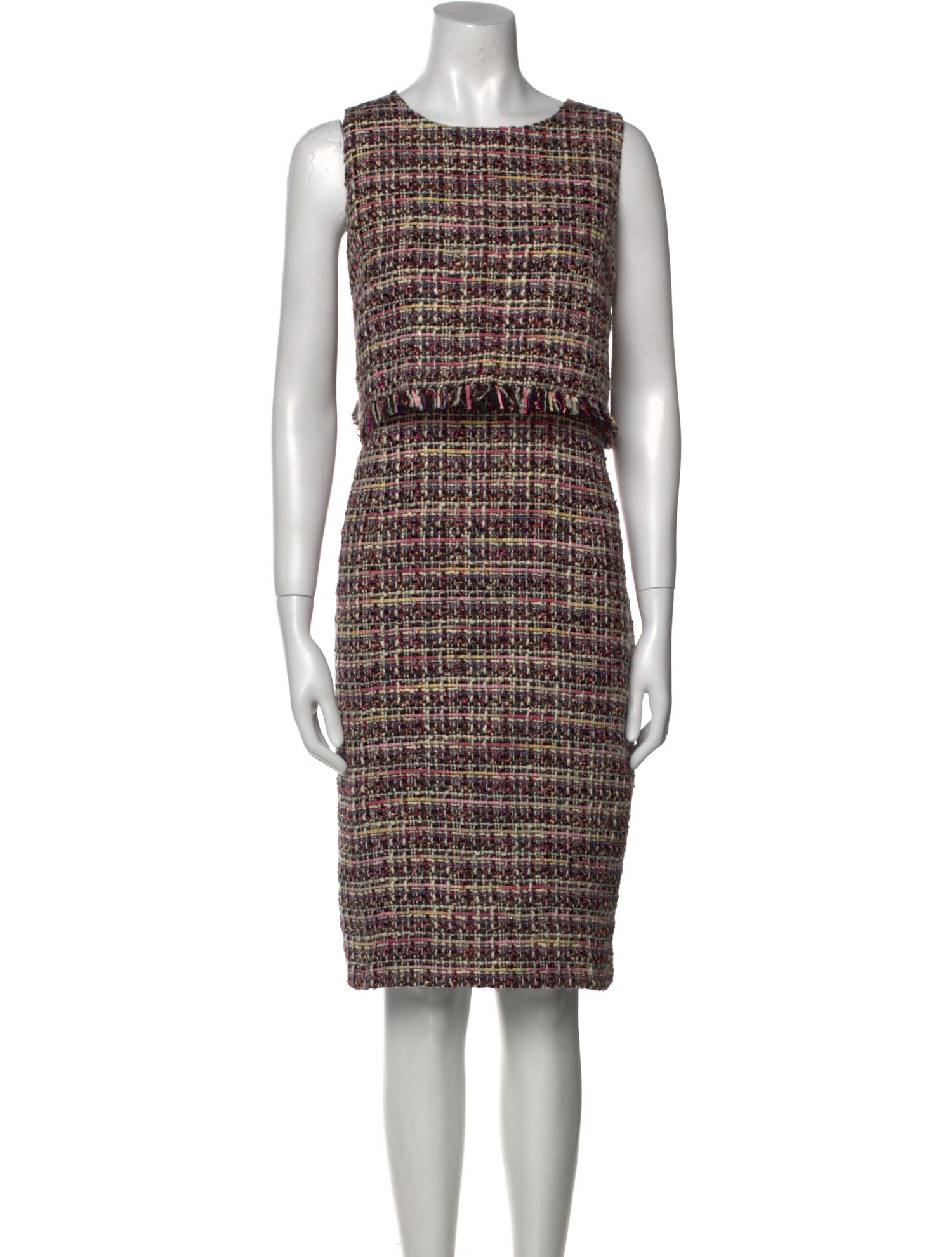 Karl Lagerfeld Printed Knee-Length Dress