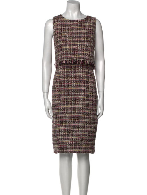 Karl Lagerfeld Printed Knee-Length Dress