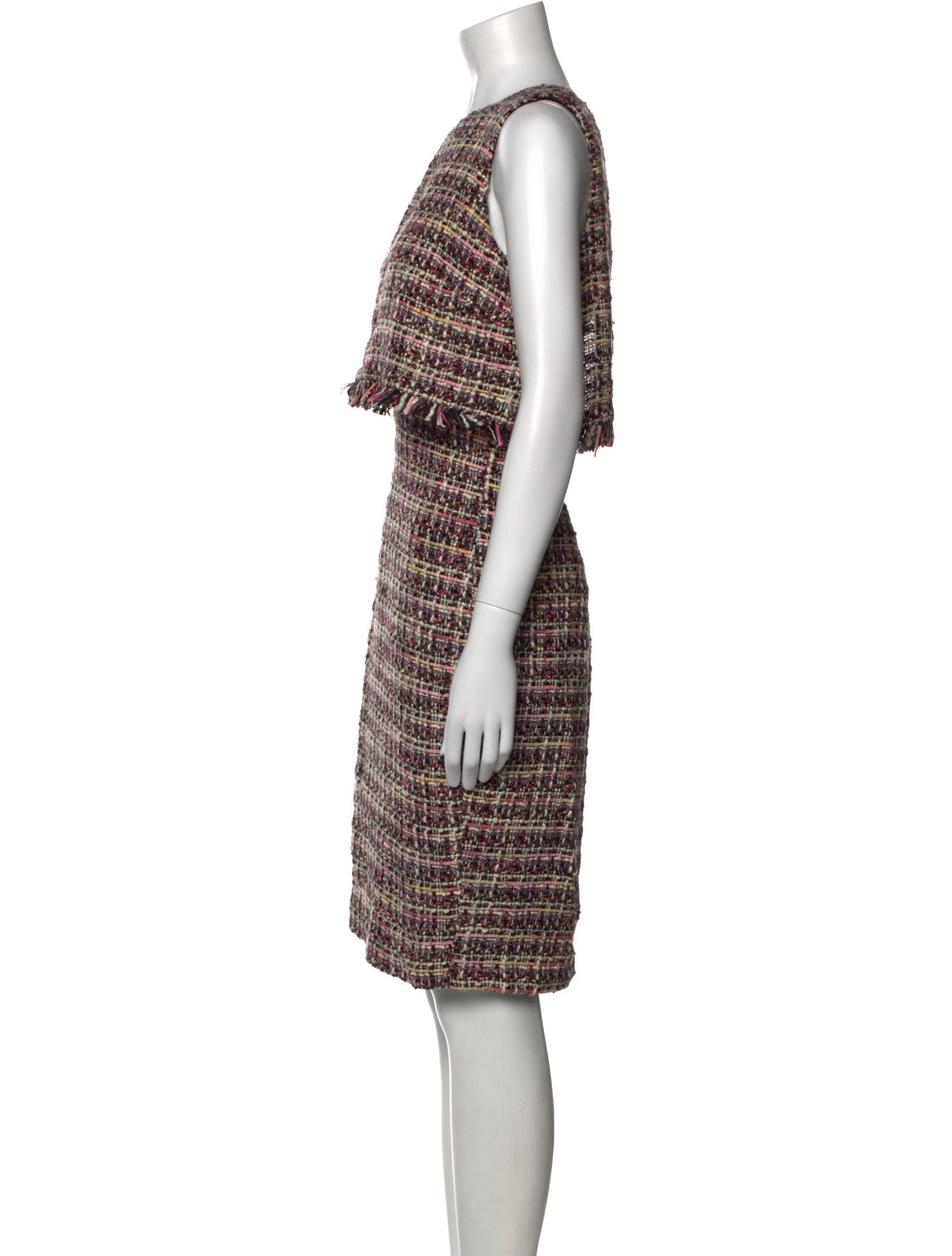 Karl Lagerfeld Printed Knee-Length Dress