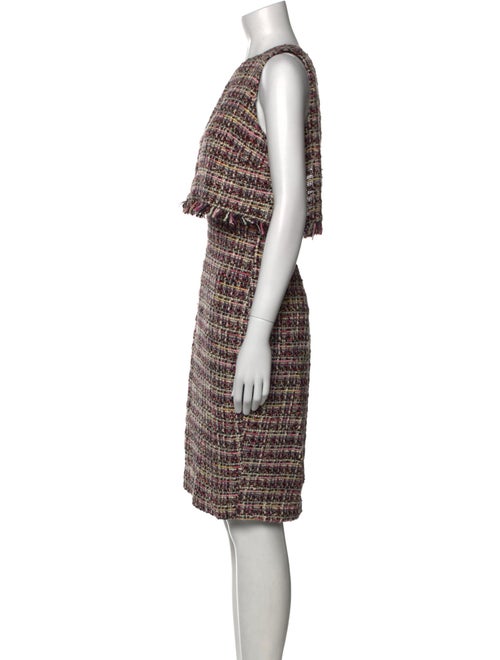 Karl Lagerfeld Printed Knee-Length Dress