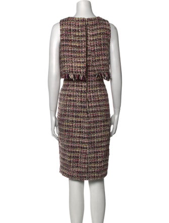 Karl Lagerfeld Printed Knee-Length Dress