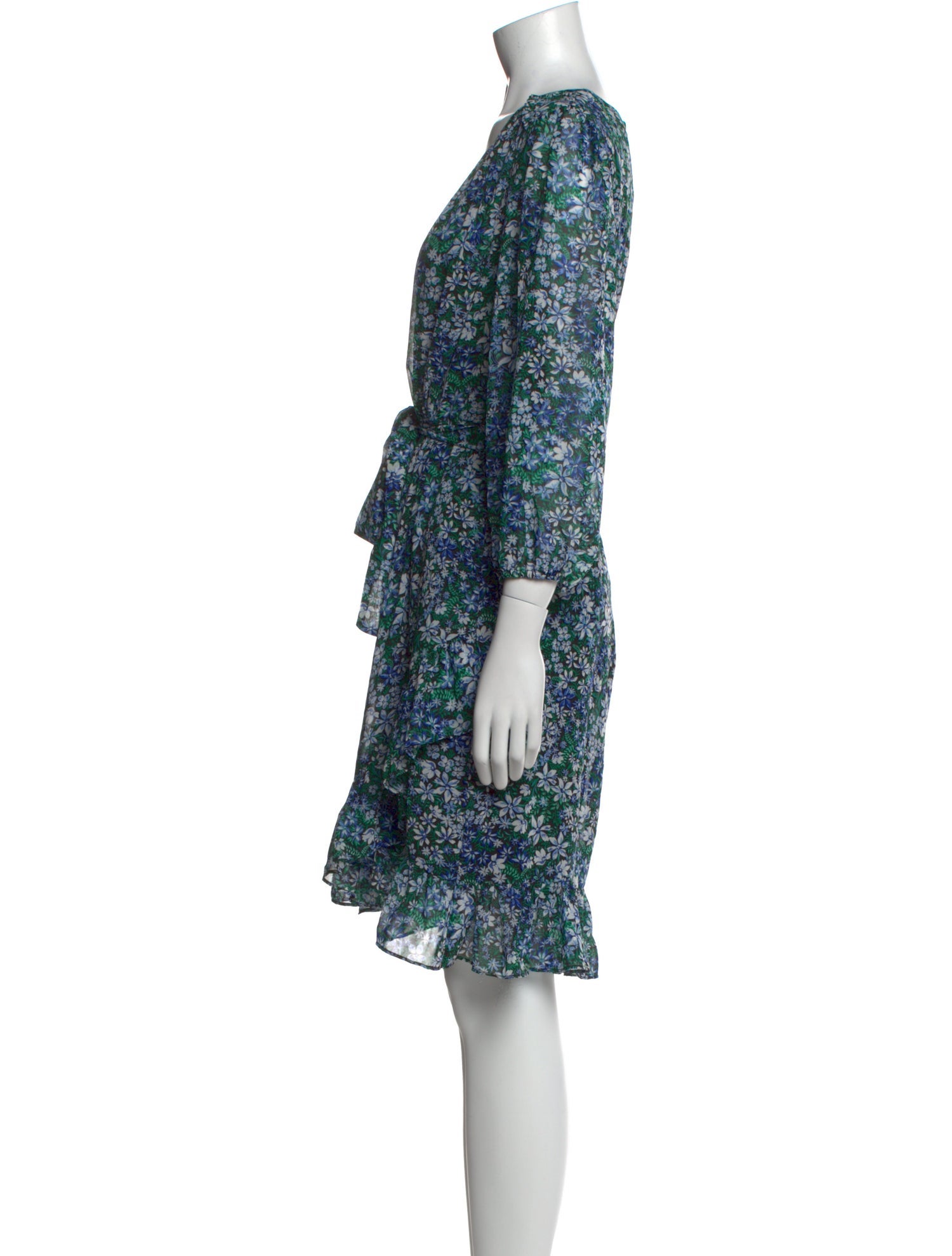 Karl Lagerfeld Floral Print Knee-Length Dress