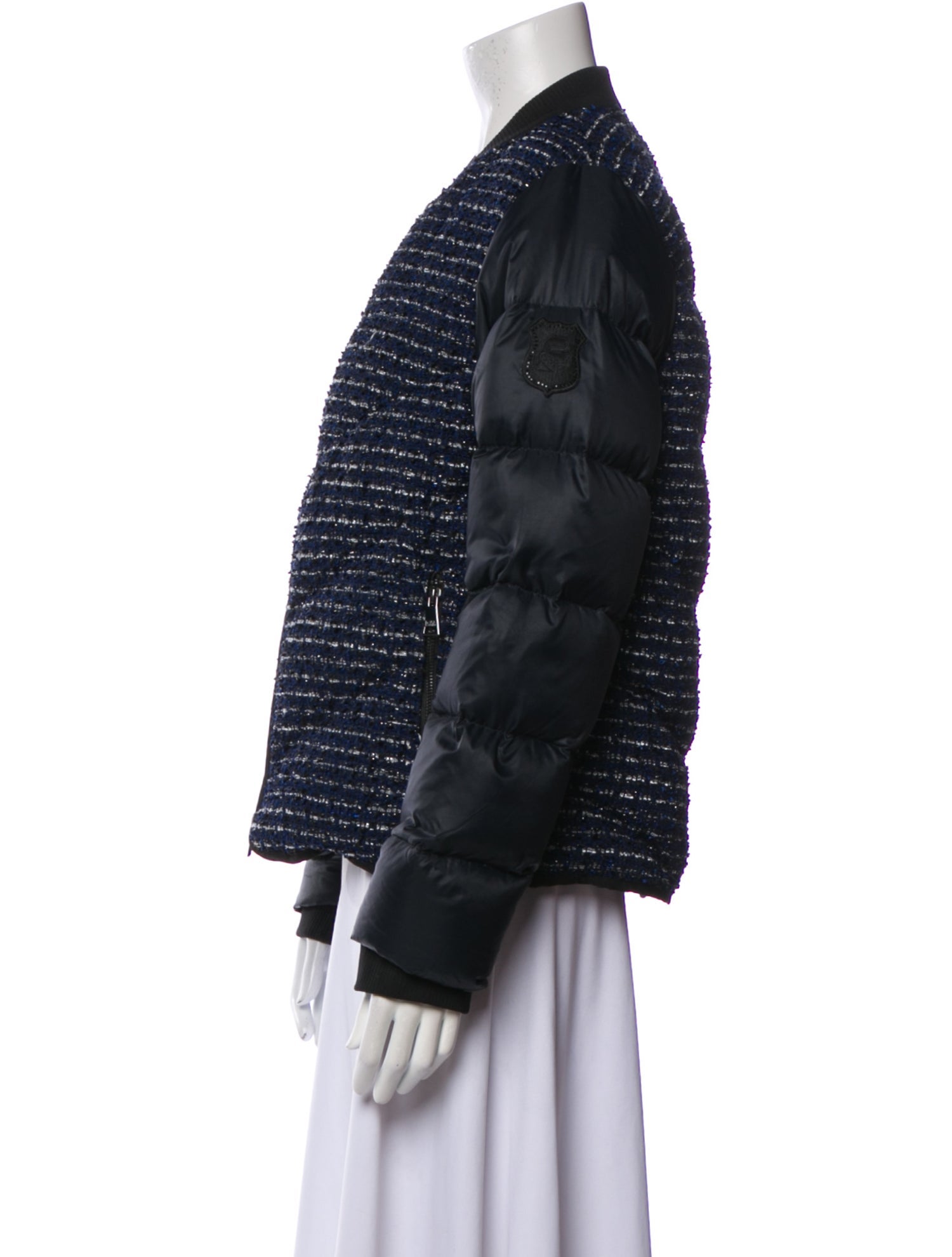 Karl Lagerfeld Tweed Pattern Jacket