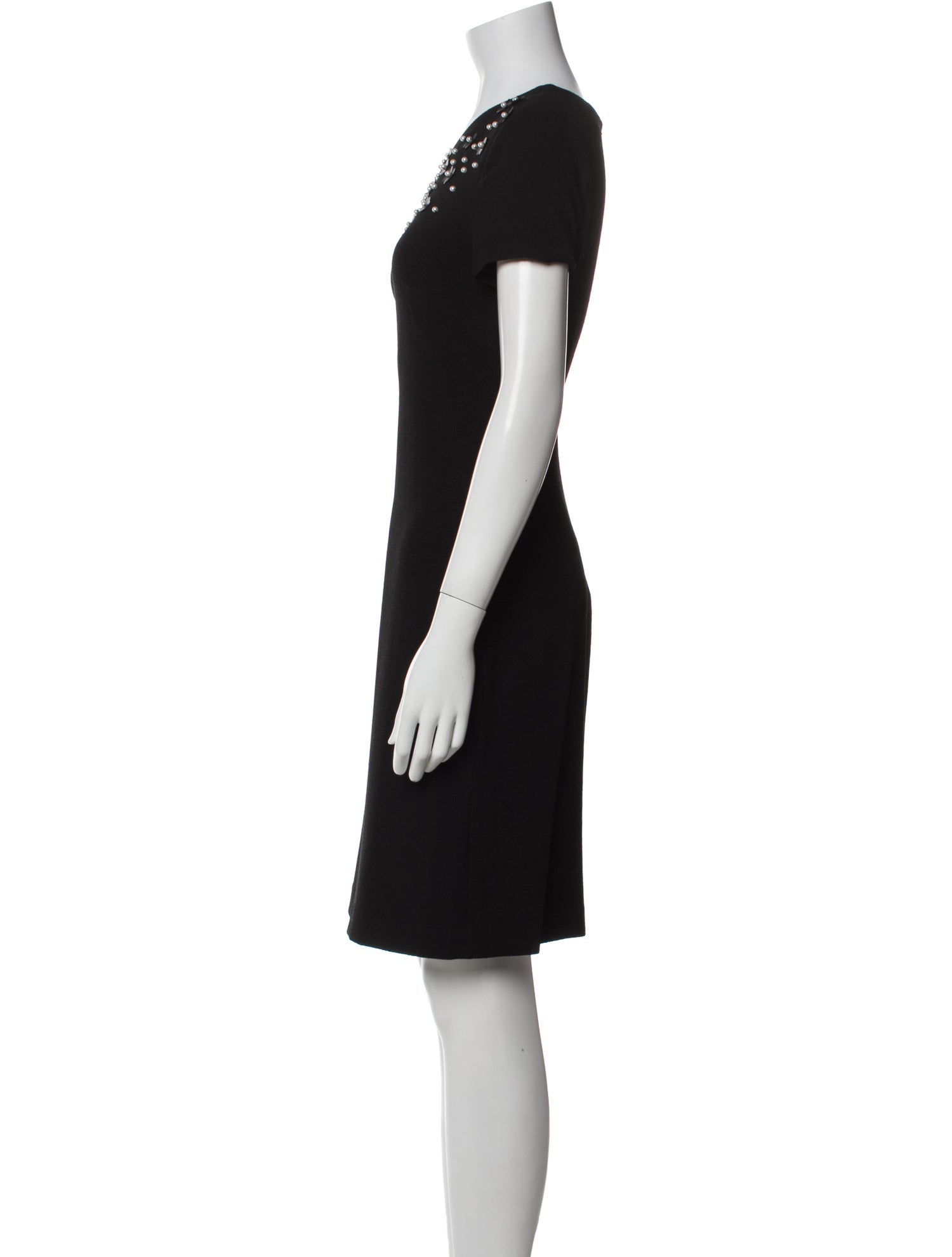 Karl Lagerfeld Crew Neck Knee-Length Dress