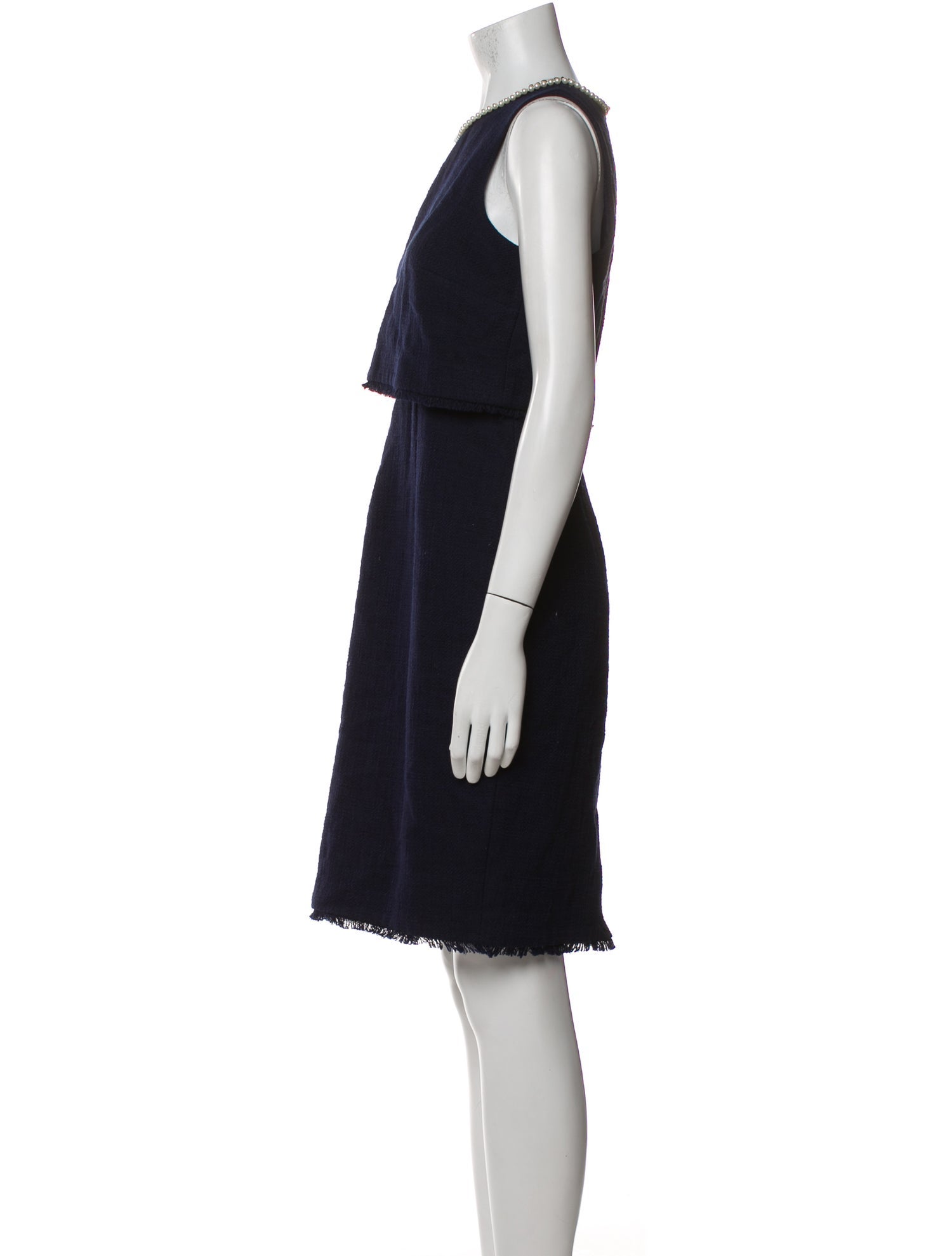 Karl Lagerfeld Crew Neck Knee-Length Dress